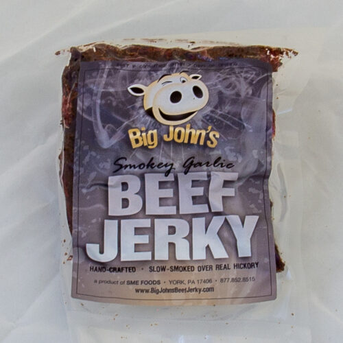 Big John's Beef Jerky, Smokey Garlic