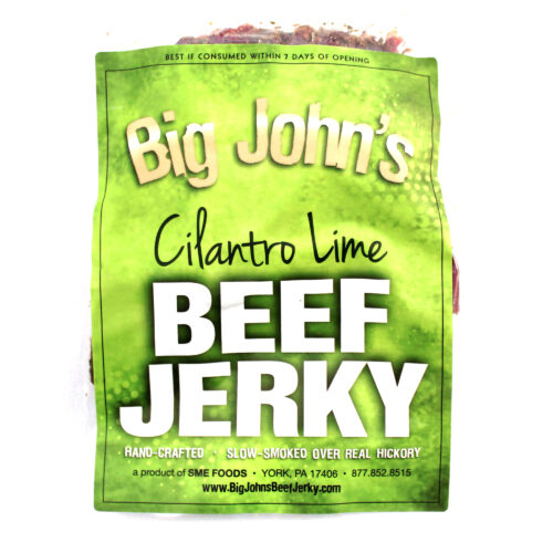 small bag Cilantro Lime beef jerky