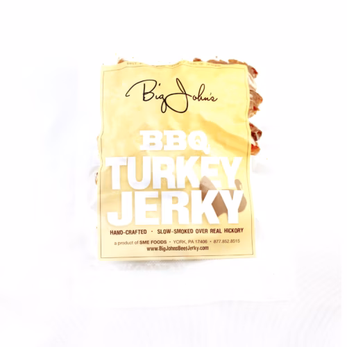 small bag BBQ turkey jerky