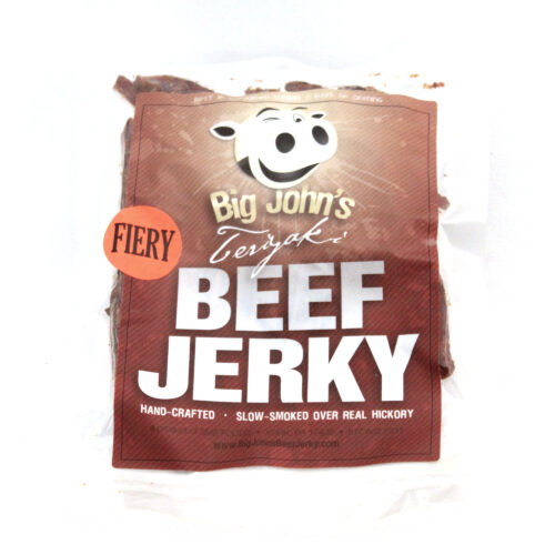 small bag Fiery Teriyaki beef jerky